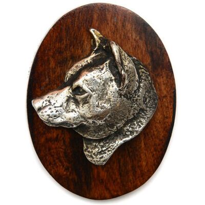 Shiba Inu - broszka na wystawę psów, klips do numeru startowego, przypinka z psem marki Art-Dog Shiba Inu - broszka na wystawę psów, klips do numeru startowego, przypinka z psem marki Art-Dog
