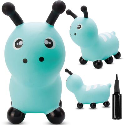 Sun Baby - Jumpy-pomppueläin Caterpillar - Niebieski - Toy Sun Baby - Jumpy-pomppueläin Caterpillar - Niebieski - Toy