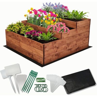Inny producent Skrzynie na warzywa warzywniak donica IMPREGNOWANY 90x90 ZESTAW EKO / Wamar-Sosenka Inny producent Skrzynie na warzywa warzywniak donica IMPREGNOWANY 90x90 ZESTAW EKO / Wamar-Sosenka
