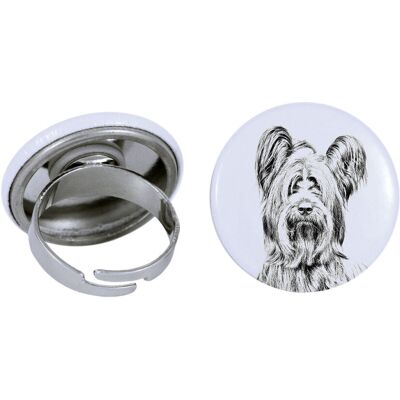 Skye Terrier - damska biżuteria z podobizną psa, produkt wykonany ręcznie, możliwość dodanie własnego zdjęcia, marka Art-Dog Skye Terrier - damska biżuteria z podobizną psa, produkt wykonany ręcznie, możliwość dodanie własnego zdjęcia, marka Art-Dog