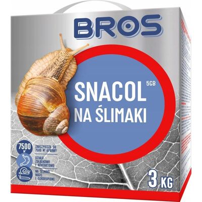Snacol 5GB na ślimaki 3kg - Bros Snacol 5GB na ślimaki 3kg - Bros