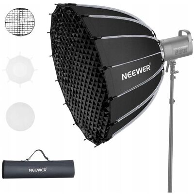 Neewer Softbox Paraboliczny 85cm + Grid Plaster Miodu Mocowanie Na Bowens S-mount / Sf85q / 10101377eu Neewer Softbox Paraboliczny 85cm + Grid Plaster Miodu Mocowanie Na Bowens S-mount / Sf85q / 10101377eu