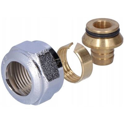 KAN-therm Śrubunek Mosiężny Gw Do Rur Pert I Pexc - 18x2.5 G3/4' KAN-therm Śrubunek Mosiężny Gw Do Rur Pert I Pexc - 18x2.5 G3/4'