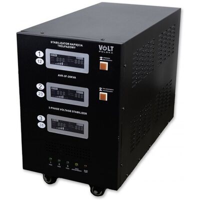Volt Polska Stabilizator napięcia AVR PRO 25000VA 3% 3F TRÓJFAZOWY Volt Polska Stabilizator napięcia AVR PRO 25000VA 3% 3F TRÓJFAZOWY