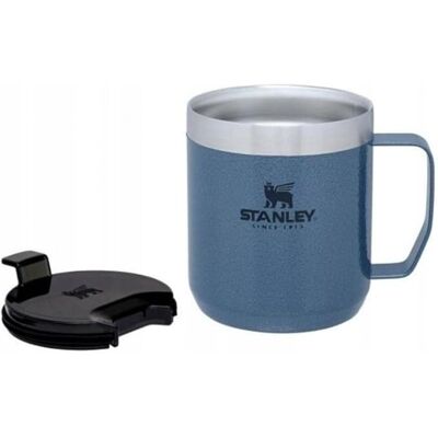 Stanley Kubek Kempingowy z pokrywką - Hammertone Lake niebieski 0,35 l Stanley Kubek Kempingowy z pokrywką - Hammertone Lake niebieski 0,35 l