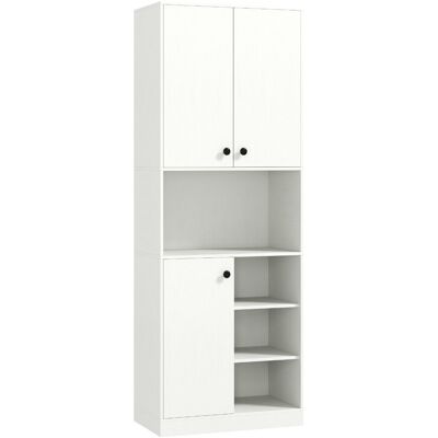 COSTWAY Stojąca szafka kuchenna Biała szafka 60 cm COSTWAY Stojąca szafka kuchenna Biała szafka 60 cm