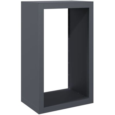 VMP Stojak na drewno opałowe, antracytowy, 60x40x100 cm, stalowy VMP Stojak na drewno opałowe, antracytowy, 60x40x100 cm, stalowy