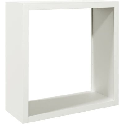 VMP Stojak na drewno opałowe, biały, 100x40x100 cm, stalowy VMP Stojak na drewno opałowe, biały, 100x40x100 cm, stalowy