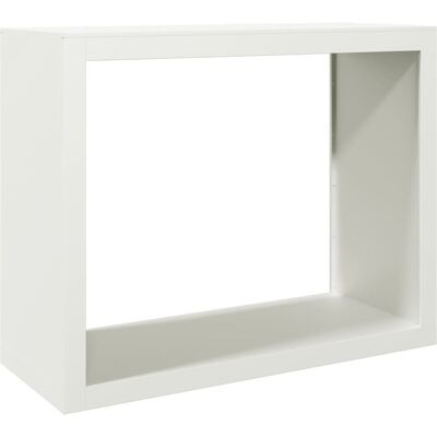VMP Stojak na drewno opałowe, biały, 100x40x80 cm, stalowy VMP Stojak na drewno opałowe, biały, 100x40x80 cm, stalowy