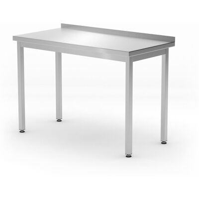 Hendi - 817216 - 1200x600x850 mm - AISI 430 stal nierdzewna - stoł roboczy ścienny do cateringu Hendi - 817216 - 1200x600x850 mm - AISI 430 stal nierdzewna - stoł roboczy ścienny do cateringu