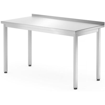 Stół przyścienny – skręcany, głębokość 700 mm, HENDI 1400x700x(H)850mm Stół przyścienny – skręcany, głębokość 700 mm, HENDI 1400x700x(H)850mm