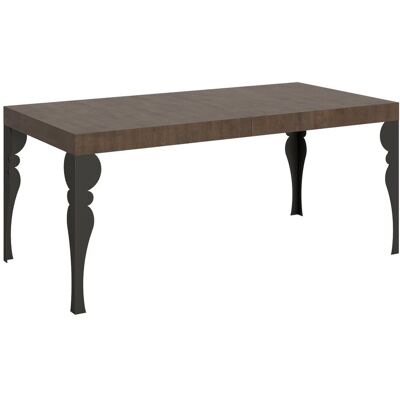 Itamoby Stół rozkładany 90x200/304 cm Paxon Orzech Rama w kolorze Antracytu Itamoby Stół rozkładany 90x200/304 cm Paxon Orzech Rama w kolorze Antracytu