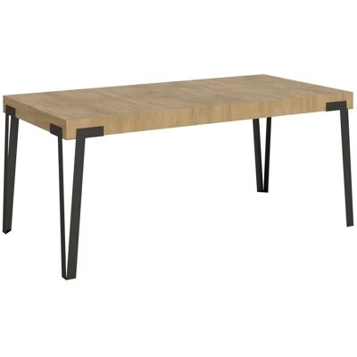 Itamoby Stół rozkładany 90x200/304 cm Rio Dąb naturalny Rama w kolorze Antracytu Itamoby Stół rozkładany 90x200/304 cm Rio Dąb naturalny Rama w kolorze Antracytu