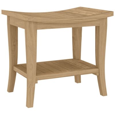 VMP Stolik łazienkowy, 50x35x45 cm, lite drewno tekowe VMP Stolik łazienkowy, 50x35x45 cm, lite drewno tekowe