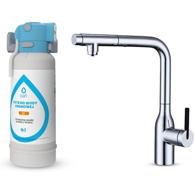 System Filtrujący Dafi Flow Comfort D1 + Bateria Trójdrożna Skandi Chrom System Filtrujący Dafi Flow Comfort D1 + Bateria Trójdrożna Skandi Chrom