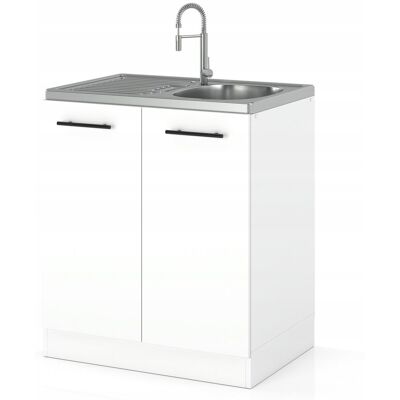 Concordia SZAFKA KUCHENNA DOLNA STOJĄCA POD ZLEW BIAŁY MAT 60CM MEBLE KUCHNIA ZLEWOWA Concordia SZAFKA KUCHENNA DOLNA STOJĄCA POD ZLEW BIAŁY MAT 60CM MEBLE KUCHNIA ZLEWOWA
