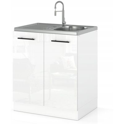 Concordia SZAFKA KUCHENNA DOLNA STOJĄCA POD ZLEW BIAŁY POŁYSK 60CM MEBLE ZLEWOWA Concordia SZAFKA KUCHENNA DOLNA STOJĄCA POD ZLEW BIAŁY POŁYSK 60CM MEBLE ZLEWOWA