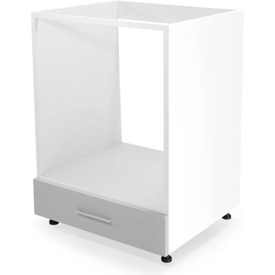 Halmar Szafka pod piekarnik 60 VENTO DP-60/82 jasnoszary połysk Halmar Szafka pod piekarnik 60 VENTO DP-60/82 jasnoszary połysk