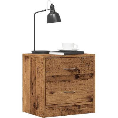 VMP Szafki nocne, 2 szt., stare drewno, 40x30x40 cm VMP Szafki nocne, 2 szt., stare drewno, 40x30x40 cm