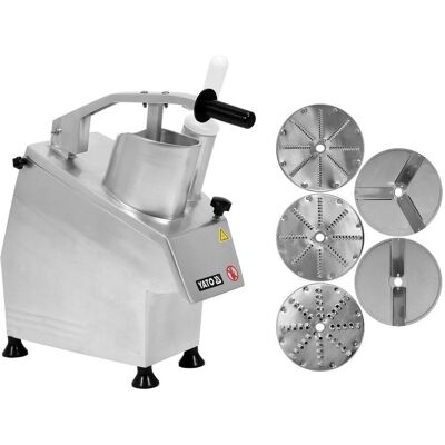 Szatkownica do warzyw elektryczna + zestaw tarcz Yato Szatkownica do warzyw elektryczna + zestaw tarcz Yato