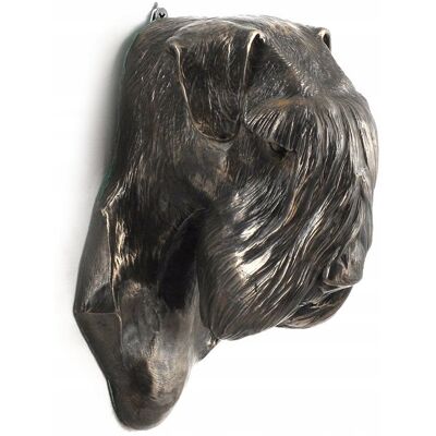 ART Sznaucer Popiersie Wisząca statuetka Figurka ART Sznaucer Popiersie Wisząca statuetka Figurka