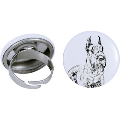 Sznaucer, Schnauzer I - damska biżuteria z podobizną psa, produkt wykonany ręcznie, możliwość dodanie własnego zdjęcia, marka Art-Dog Sznaucer, Schnauzer I - damska biżuteria z podobizną psa, produkt wykonany ręcznie, możliwość dodanie własnego zdjęcia, marka Art-Dog