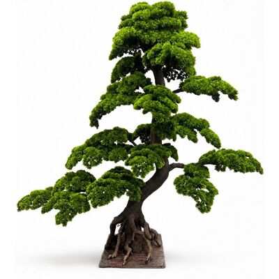 Inny producent Sztuczne drzewko bonsai 180 x 180 cm - nowoczesna dekoracja do mieszkania i biura w jakości premium Inny producent Sztuczne drzewko bonsai 180 x 180 cm - nowoczesna dekoracja do mieszkania i biura w jakości premium