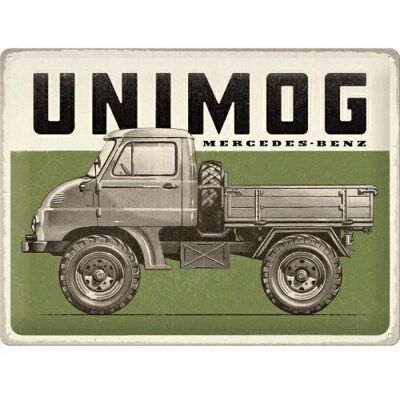 ART Tablica szyld MERCEDES-BENZ UNIMOG blacha 30x40 ART Tablica szyld MERCEDES-BENZ UNIMOG blacha 30x40