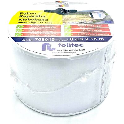 Euroflora Taśma folitec High UV plus taśma naprawcza - 8 cm/15 m Euroflora Taśma folitec High UV plus taśma naprawcza - 8 cm/15 m