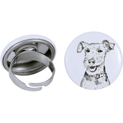 Terier walijski, Welsh Terrier - damska biżuteria z podobizną psa, produkt wykonany ręcznie, możliwość dodanie własnego zdjęcia, marka Art-Dog Terier walijski, Welsh Terrier - damska biżuteria z podobizną psa, produkt wykonany ręcznie, możliwość dodanie własnego zdjęcia, marka Art-Dog