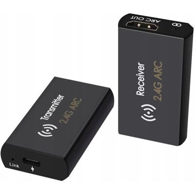 Spacetronik Transmiter audio NADAJNIK ODBIORNIK technologia 2.4G 50m zasięg DŹWIĘK HD Spacetronik Transmiter audio NADAJNIK ODBIORNIK technologia 2.4G 50m zasięg DŹWIĘK HD
