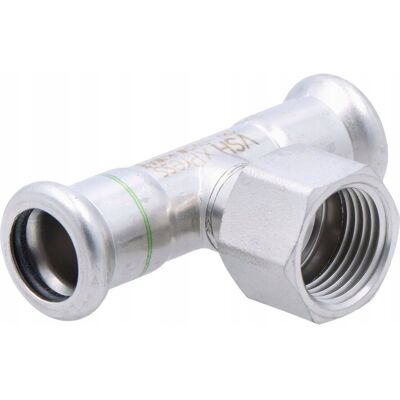 KAN-therm Trójnik GW Inox - 15 Rp1/2' KAN-therm Trójnik GW Inox - 15 Rp1/2'