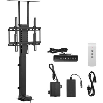 Vevor Uchwyt Tv Podłogowy 32–55' Elektryczny Lift Stand Regulowany Z Pilotem Vevor Uchwyt Tv Podłogowy 32–55' Elektryczny Lift Stand Regulowany Z Pilotem