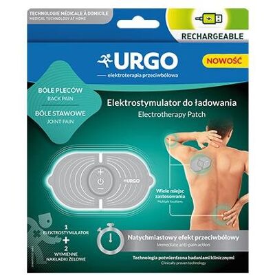 Urgo Płaczący elektroterapeutyczny plaster - Łagodzenie bólu mięśni i stawów Urgo Płaczący elektroterapeutyczny plaster - Łagodzenie bólu mięśni i stawów
