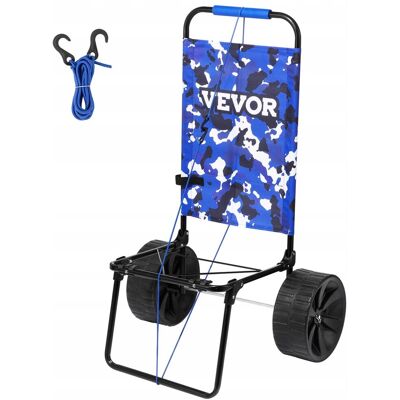 VEVOR WÓZEK PLAŻOWY SKŁADANY MOCNY NA PIASEK 31 KG KOŁA PE 25 CM VEVOR WÓZEK PLAŻOWY SKŁADANY MOCNY NA PIASEK 31 KG KOŁA PE 25 CM