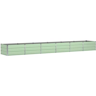 vidaXL Donica Zielony 480 x 80 x 45 cm Stal vidaXL Donica Zielony 480 x 80 x 45 cm Stal
