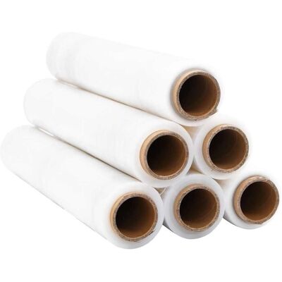 vidaXL Folia stretch 6 szt. Przezroczysta 20 μm 50 cm x 300 m vidaXL Folia stretch 6 szt. Przezroczysta 20 μm 50 cm x 300 m