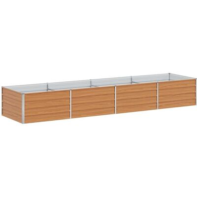 vidaXL Podniesiona rabata ogrodowa Jasny Brąz 320 x 80 x 45 cm vidaXL Podniesiona rabata ogrodowa Jasny Brąz 320 x 80 x 45 cm
