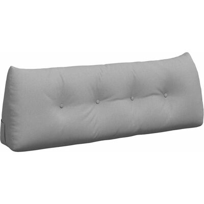 vidaXL Poduszka na plecy Szary chmur 140 x 24 x 50 cm tkanina vidaXL Poduszka na plecy Szary chmur 140 x 24 x 50 cm tkanina