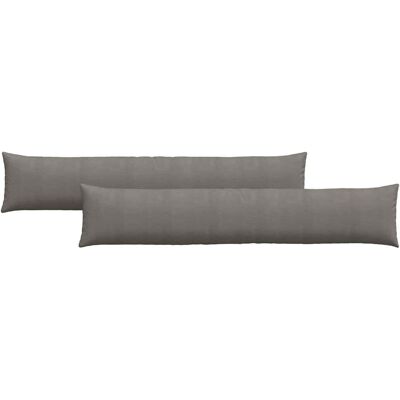 vidaXL Poduszki na sofę 2 pcs Jasnoszary 200 x 40 cm vidaXL Poduszki na sofę 2 pcs Jasnoszary 200 x 40 cm