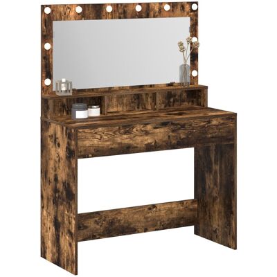 vidaXL Zestaw Lusterek - Prostokątna Powierzchnia 100x41cm, Lustro 90x40cm - Zestaw Lusterek vidaXL Zestaw Lusterek - Prostokątna Powierzchnia 100x41cm, Lustro 90x40cm - Zestaw Lusterek