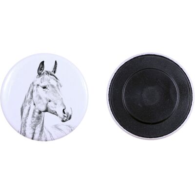 Warmblood amerykański - magnes z koniem, wyjątkow odcisk konia marki Art-Dog Warmblood amerykański - magnes z koniem, wyjątkow odcisk konia marki Art-Dog