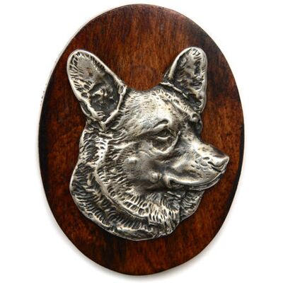 Welsh Corgi - broszka na wystawę psów, klips do numeru startowego, przypinka z psem marki Art-Dog Welsh Corgi - broszka na wystawę psów, klips do numeru startowego, przypinka z psem marki Art-Dog