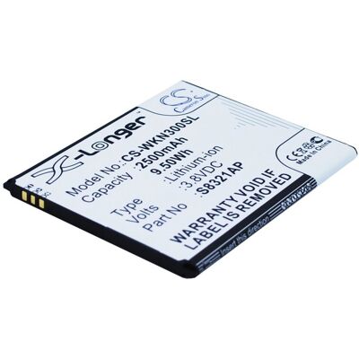 Wiko N300 / S8321AP 2500mAh 9.50Wh Li-Ion 3.8V (Cameron Sino) Wiko N300 / S8321AP 2500mAh 9.50Wh Li-Ion 3.8V (Cameron Sino)