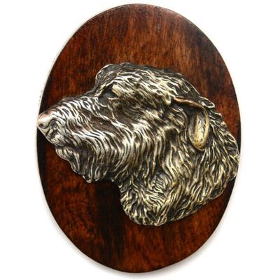 Wilczarz irlandzki, Irish wolfhound I - broszka na wystawę psów, klips do numeru startowego, przypinka z psem marki Art-Dog Wilczarz irlandzki, Irish wolfhound I - broszka na wystawę psów, klips do numeru startowego, przypinka z psem marki Art-Dog