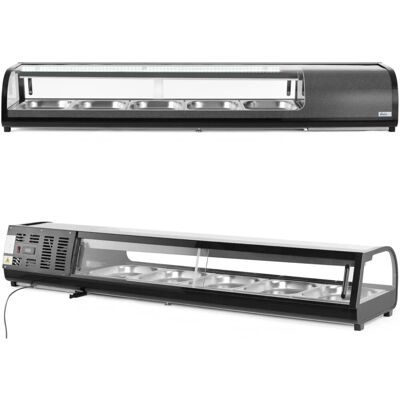 Royal Catering Witryna Chłodnicza Lada Nadstawka 190W 1800x420x(H)265 Hendi 274040 Royal Catering Witryna Chłodnicza Lada Nadstawka 190W 1800x420x(H)265 Hendi 274040