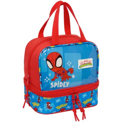 Safta Worek na lunch Marvel Spidey dla dzieci - plecak do szkoły i przekąsek Safta Worek na lunch Marvel Spidey dla dzieci - plecak do szkoły i przekąsek