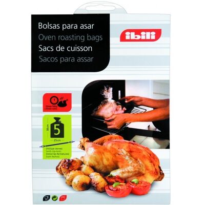 Worki do pieczenia IBILI, 5 szt. Worki do pieczenia IBILI, 5 szt.