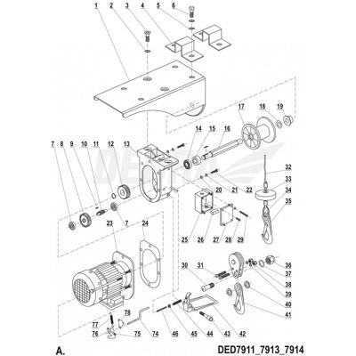DEDRA Wyłącznik Awaryjny DEDRA Wyłącznik Awaryjny