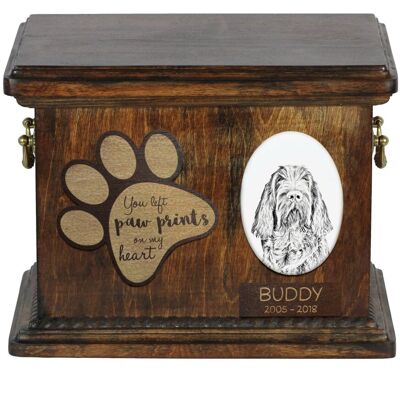 Wyżeł włoski szorstkowłosy, Spinone italiano - skrzynia pamiątkowa psa, personalizowana skrzynia ze zdjęciem, skrzynia ze zdjęciem psa marki Art-Dog Wyżeł włoski szorstkowłosy, Spinone italiano - skrzynia pamiątkowa psa, personalizowana skrzynia ze zdjęciem, skrzynia ze zdjęciem psa marki Art-Dog